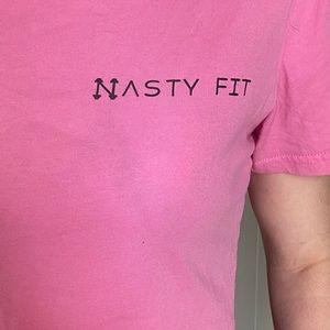 Pink nastyfit shirt